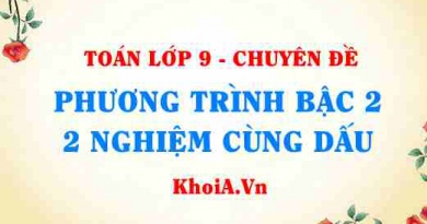 Phương trình bậc 2 có 2 cùng dấu khi nào? Điều kiện để phương trình bậc 2 có 2 nghiệm cùng dấu là gì? - Toán lớp 9